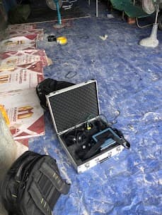 Siêu âm dò tìm vị trí rò rỉ nước tại Đà Nẵng 