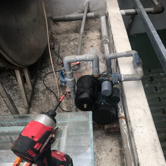 Sửa chữa bơm tăng áp tại Đoàn Khuê - Đà Nẵng